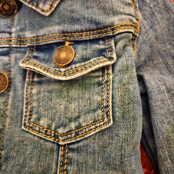 Carter's Denim Jean Jacket/3T/Blue - Picture 3 of 7